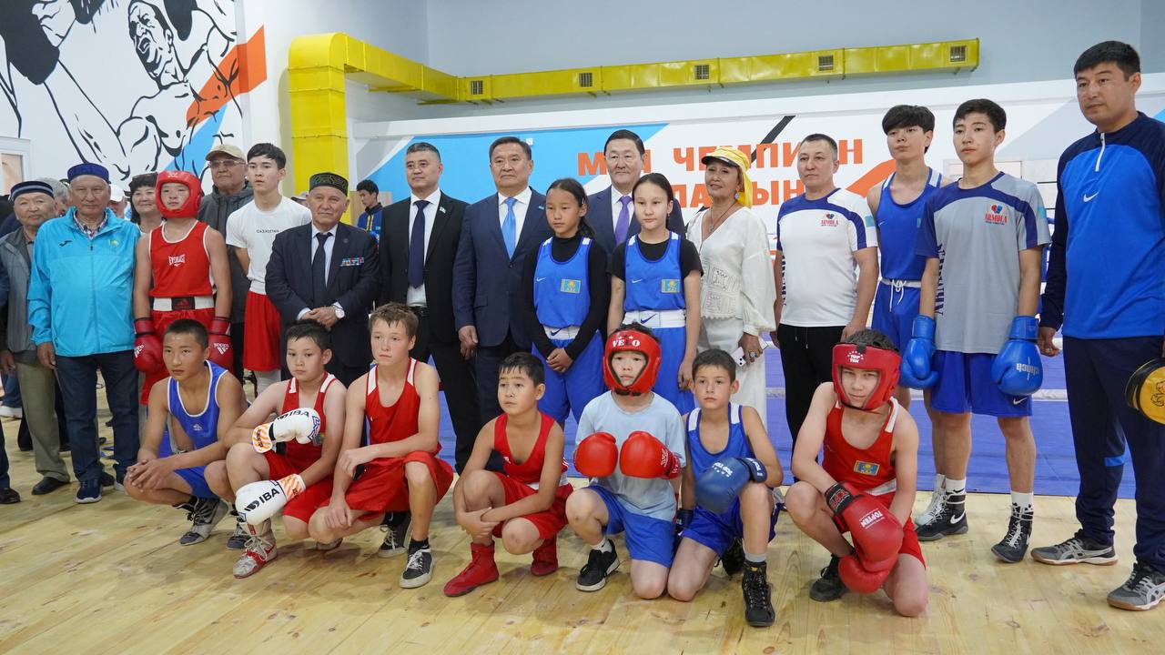 Image for В Зеренде открыта спортшкола на средства от возвращённых активов