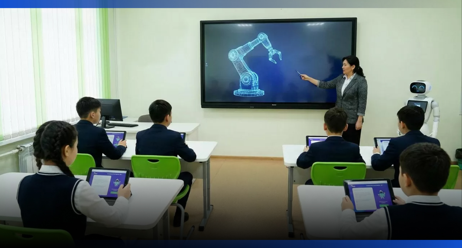 Image for Казахстан разрабатывает национальную модель этичного использования ИИ в школах 