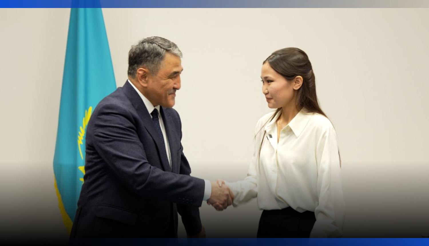 Image for Школьница из Алматы заключила меморандум с Министерством водных ресурсов